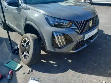 British Mobile Tyres puncture repair job
